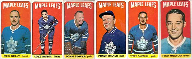 Tall Boy Hockey Cards - Toronto Maple Leafs