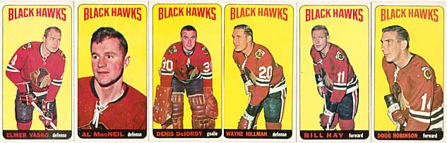 Tall Boy Hockey Cards - More Chicago Black Hawks