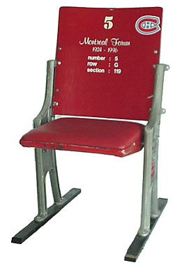 Montreal Forum Seat