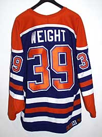 Doug Weight Jersey - Back
