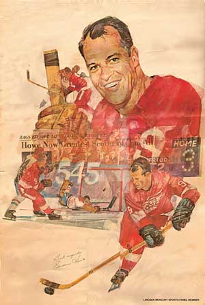 Gordie Howe Poster