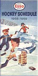 Esso Pocket Schedule 58/59