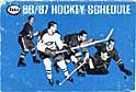 Esso Pocket Schedule 66/67